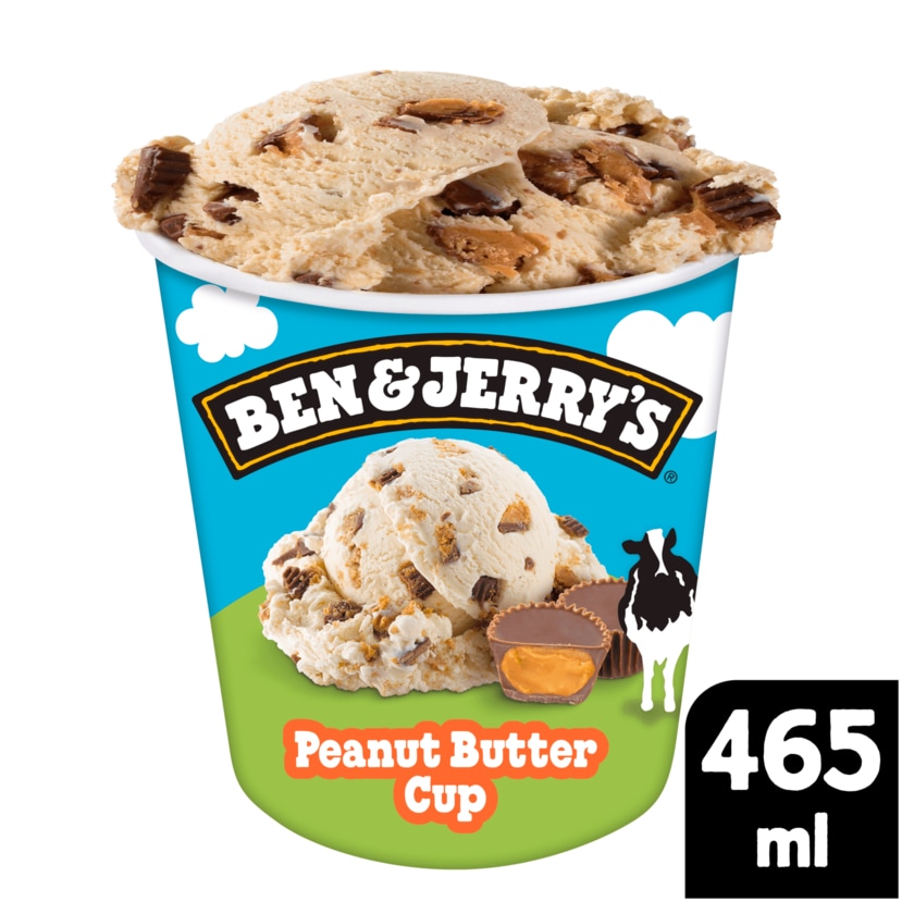 Ben & Jerry's Eis Peanut Butter Cup 465ml